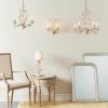 Lampa wisząca dworkowa świecznikowa kwiatowa designerska klasyczna dekoracyjna LULLABY-3CR ENDON